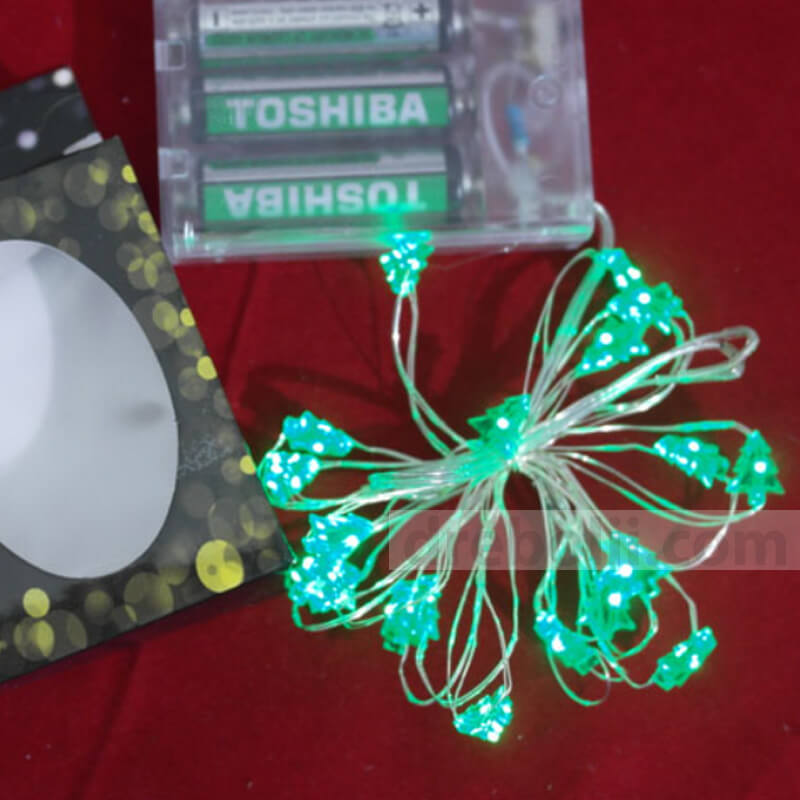 Коледни LED лампички - Елхички