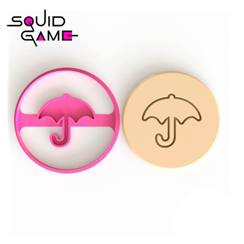 Резец за сладки Squid Game - чадър